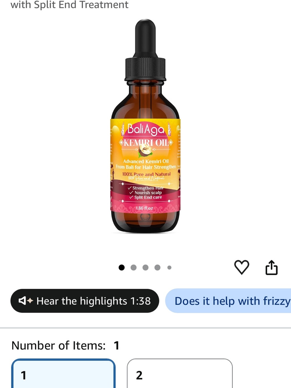 Kemiri Oil Hair Strengthening Oil – Yellow & Pink